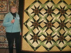 Darlene Shumway, Quilt based on Margaret Miller design.